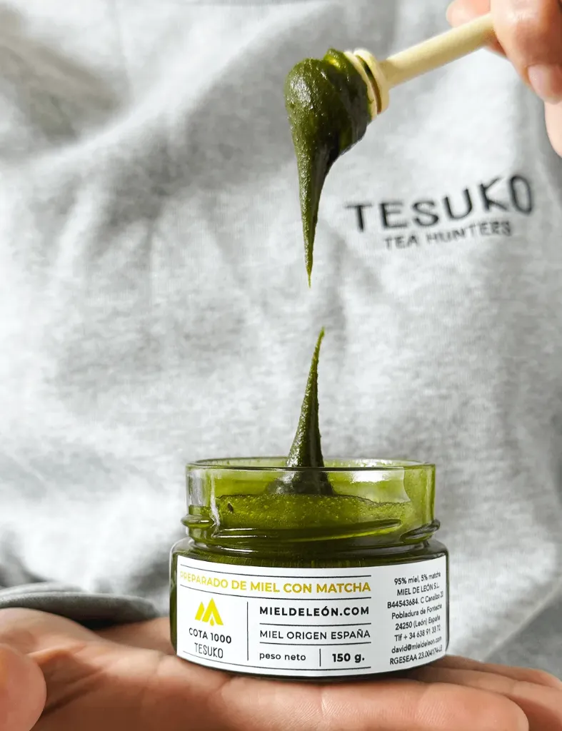 MIEL CON MATCHA JAPONÉS - MATCHA HONEY - 150ml