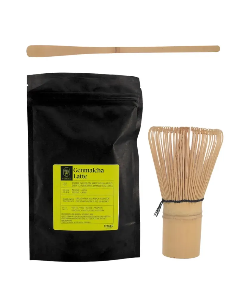 PACK GENMAICHA LATTE. Set de iniciación. Té verde con leche.
